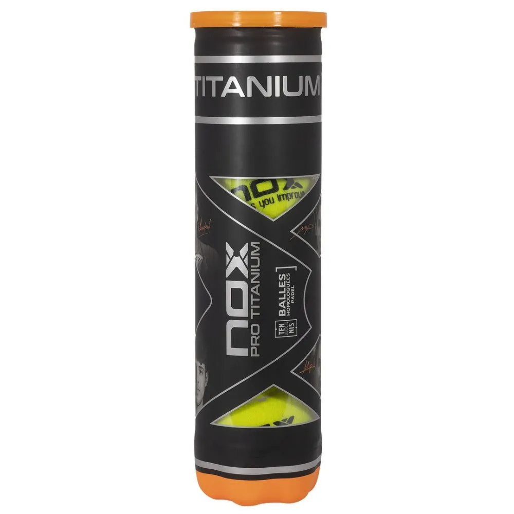 М'ячі для паделу NOX Pro Titanium 4 - 1